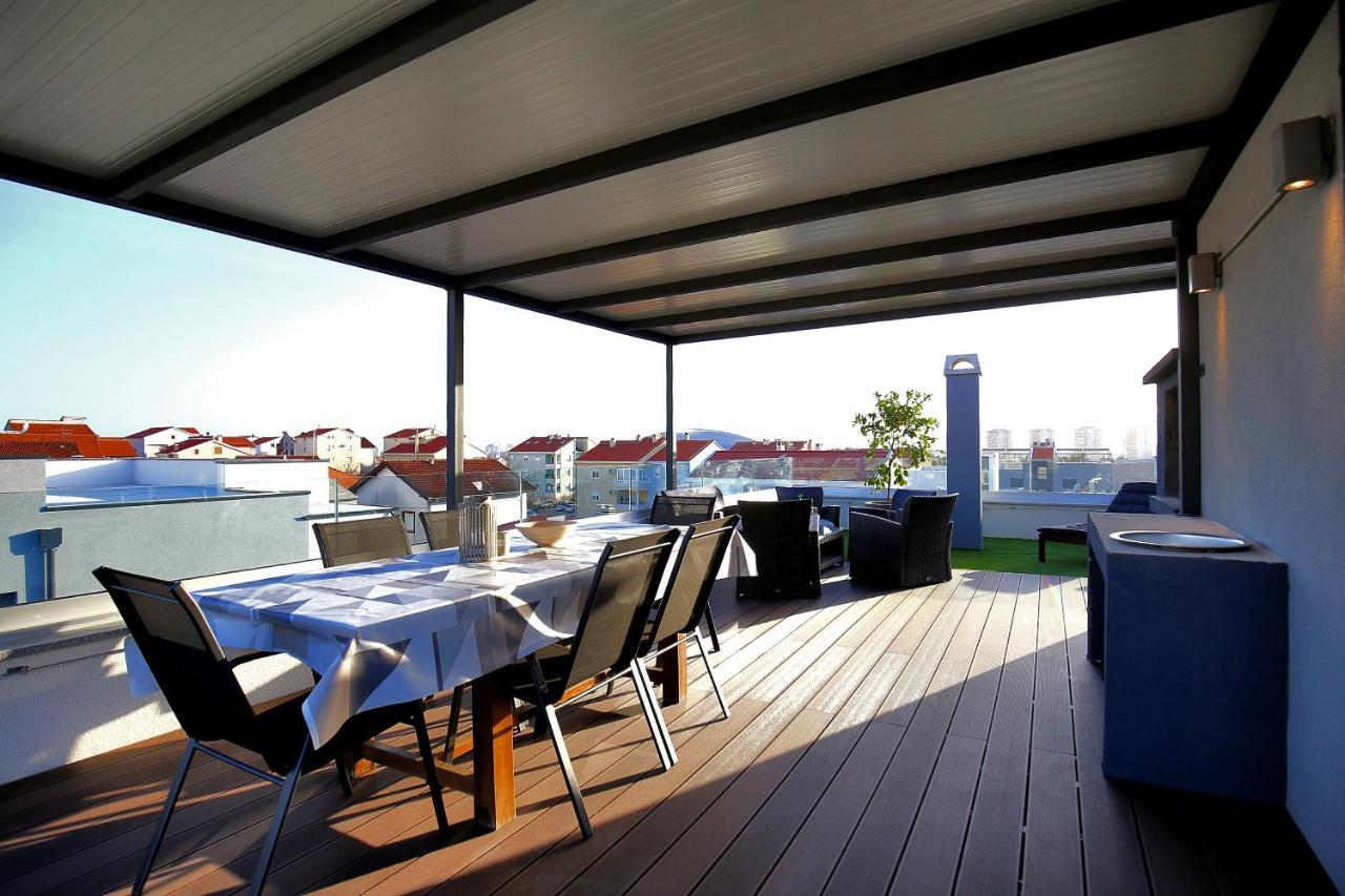 Esso Roof Terrace Apartment Zadar Exterior foto