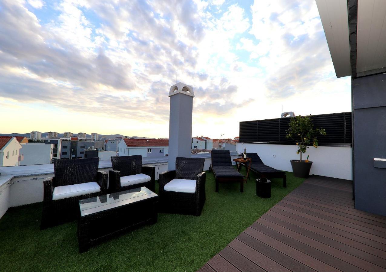Esso Roof Terrace Apartment Zadar Exterior foto